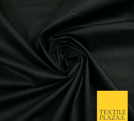 18 COLOURS Premium PLAIN 100% ORGANIC COTTON POPLIN Fabric Dress Craft Eco 44"