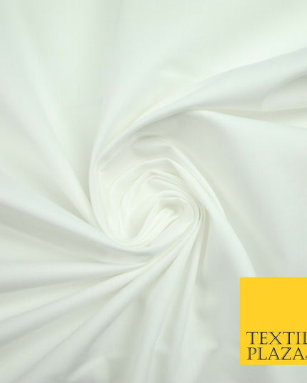 18 COLOURS Premium PLAIN 100% ORGANIC COTTON POPLIN Fabric Dress Craft Eco 44"