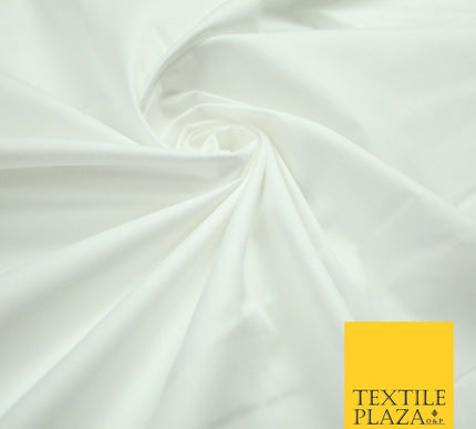 18 COLOURS Premium PLAIN 100% ORGANIC COTTON POPLIN Fabric Dress Craft Eco 44"