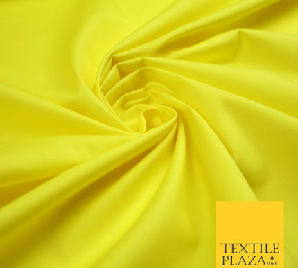 18 COLOURS Premium PLAIN 100% ORGANIC COTTON POPLIN Fabric Dress Craft Eco 44"