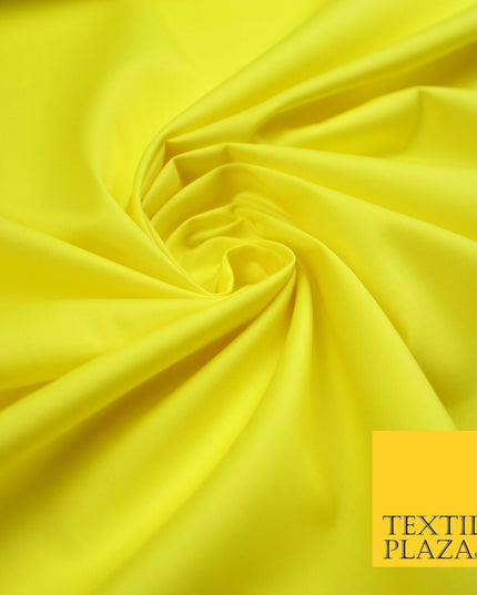 18 COLOURS Premium PLAIN 100% ORGANIC COTTON POPLIN Fabric Dress Craft Eco 44"