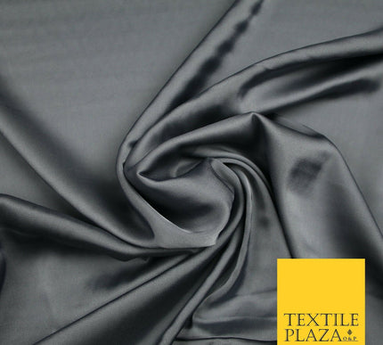 OVER 50 COLOURS Fine Silky Smooth Liquid Sateen Satin Dress Fabric Drape Lining