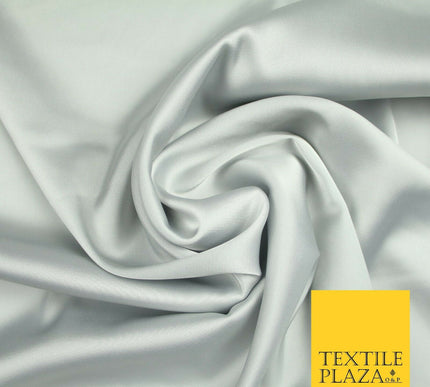 OVER 50 COLOURS Fine Silky Smooth Liquid Sateen Satin Dress Fabric Drape Lining