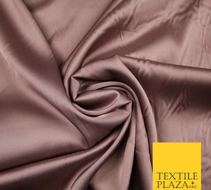 OVER 50 COLOURS Fine Silky Smooth Liquid Sateen Satin Dress Fabric Drape Lining