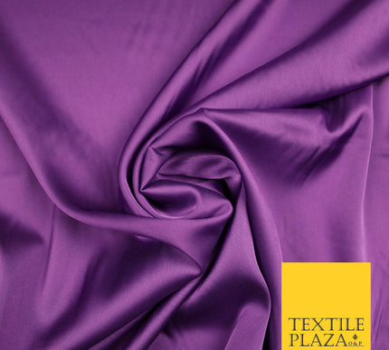 OVER 50 COLOURS Fine Silky Smooth Liquid Sateen Satin Dress Fabric Drape Lining