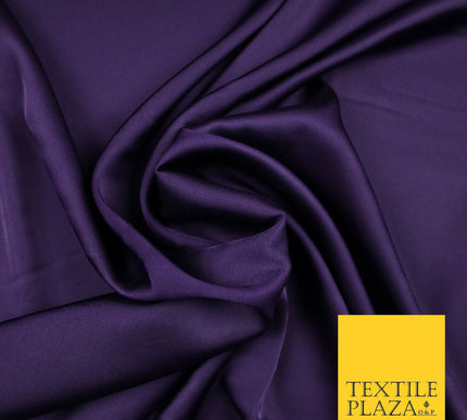 OVER 50 COLOURS Fine Silky Smooth Liquid Sateen Satin Dress Fabric Drape Lining