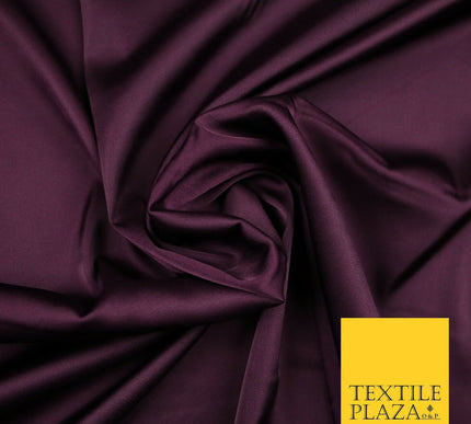 OVER 50 COLOURS Fine Silky Smooth Liquid Sateen Satin Dress Fabric Drape Lining