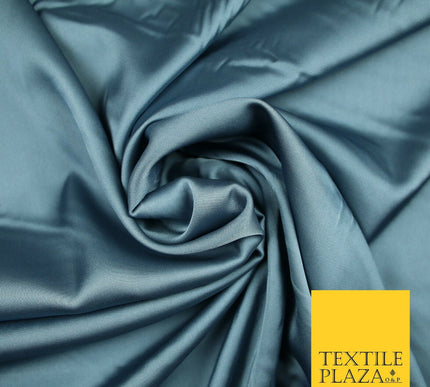 OVER 50 COLOURS Fine Silky Smooth Liquid Sateen Satin Dress Fabric Drape Lining