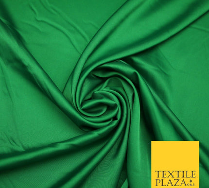 OVER 50 COLOURS Fine Silky Smooth Liquid Sateen Satin Dress Fabric Drape Lining