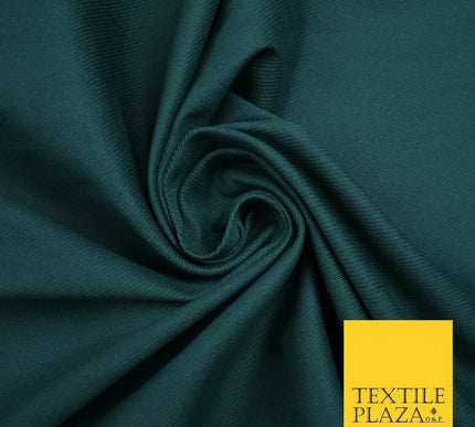 PREMIUM TEAL Stretch Cotton Drill Fabric Twill Upholstery Uniform Work 57" 7199