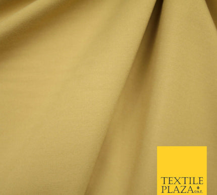 PANAMA CAMEL GOLD Cotton Fabric Cushion Backing Upholstery Uniform Work 58" 7201