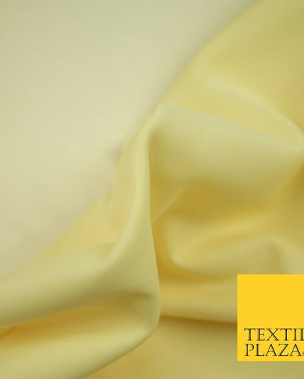LEMON CREAM Brushed Plain Stretch Jersey Fabric Sweatshirt Dress 70" Wide 7205