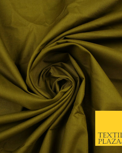 Plain Polycotton Fabric Dress Craft Lining Bunting Poly Cotton - OVER 30 COLOURS