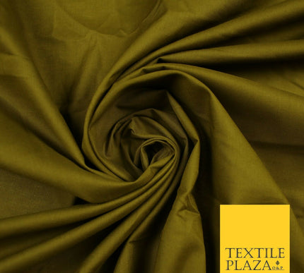 Plain Polycotton Fabric Dress Craft Lining Bunting Poly Cotton - OVER 30 COLOURS