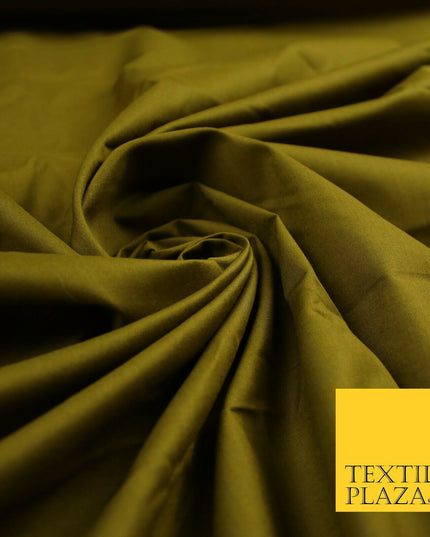 Plain Polycotton Fabric Dress Craft Lining Bunting Poly Cotton - OVER 30 COLOURS