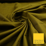 Plain Polycotton Fabric Dress Craft Lining Bunting Poly Cotton - OVER 30 COLOURS