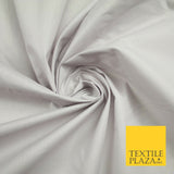 Plain Polycotton Fabric Dress Craft Lining Bunting Poly Cotton - OVER 30 COLOURS