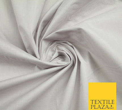 Plain Polycotton Fabric Dress Craft Lining Bunting Poly Cotton - OVER 30 COLOURS