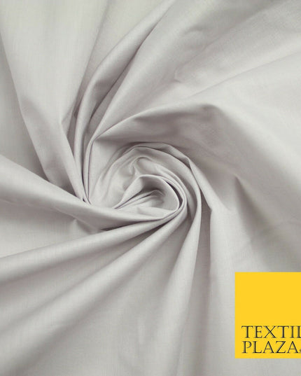 Plain Polycotton Fabric Dress Craft Lining Bunting Poly Cotton - OVER 30 COLOURS