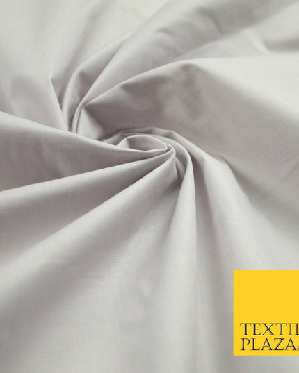 Plain Polycotton Fabric Dress Craft Lining Bunting Poly Cotton - OVER 30 COLOURS