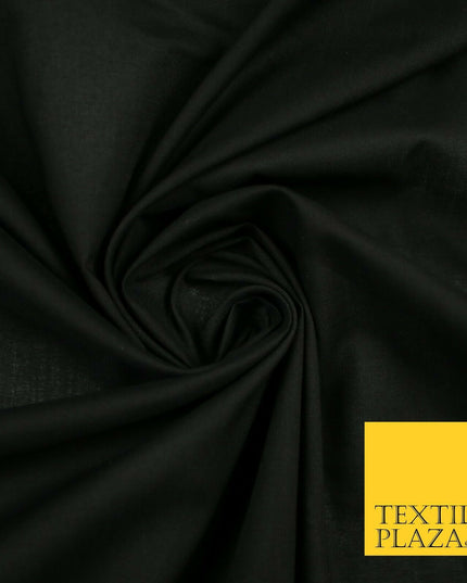 Plain Polycotton Fabric Dress Craft Lining Bunting Poly Cotton - OVER 30 COLOURS