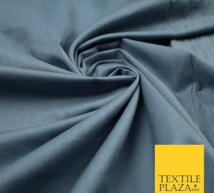 Plain Polycotton Fabric Dress Craft Lining Bunting Poly Cotton - OVER 30 COLOURS