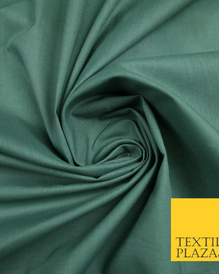 Plain Polycotton Fabric Dress Craft Lining Bunting Poly Cotton - OVER 30 COLOURS