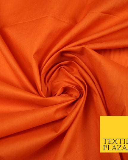 Plain Polycotton Fabric Dress Craft Lining Bunting Poly Cotton - OVER 30 COLOURS
