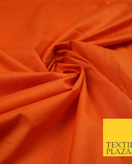 Plain Polycotton Fabric Dress Craft Lining Bunting Poly Cotton - OVER 30 COLOURS