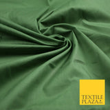 Plain Polycotton Fabric Dress Craft Lining Bunting Poly Cotton - OVER 30 COLOURS
