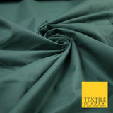 Plain Polycotton Fabric Dress Craft Lining Bunting Poly Cotton - OVER 30 COLOURS