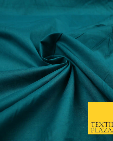 Plain Polycotton Fabric Dress Craft Lining Bunting Poly Cotton - OVER 30 COLOURS