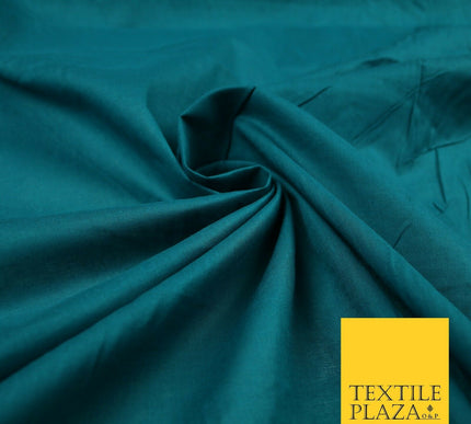 Plain Polycotton Fabric Dress Craft Lining Bunting Poly Cotton - OVER 30 COLOURS