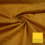 Plain Polycotton Fabric Dress Craft Lining Bunting Poly Cotton - OVER 30 COLOURS