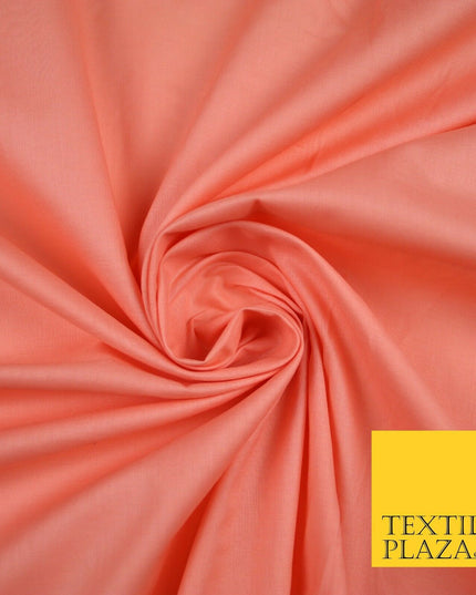 Plain Polycotton Fabric Dress Craft Lining Bunting Poly Cotton - OVER 30 COLOURS