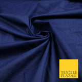 Plain Polycotton Fabric Dress Craft Lining Bunting Poly Cotton - OVER 30 COLOURS