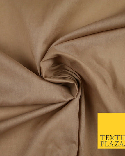 Plain Polycotton Fabric Dress Craft Lining Bunting Poly Cotton - OVER 30 COLOURS