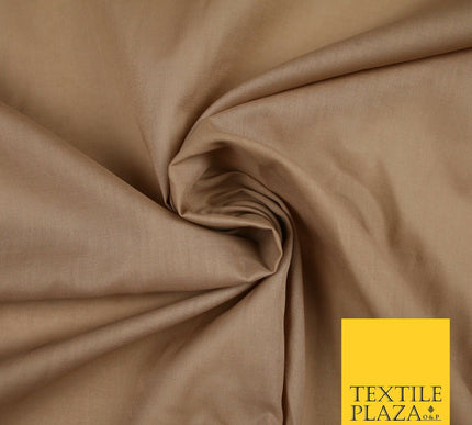 Plain Polycotton Fabric Dress Craft Lining Bunting Poly Cotton - OVER 30 COLOURS