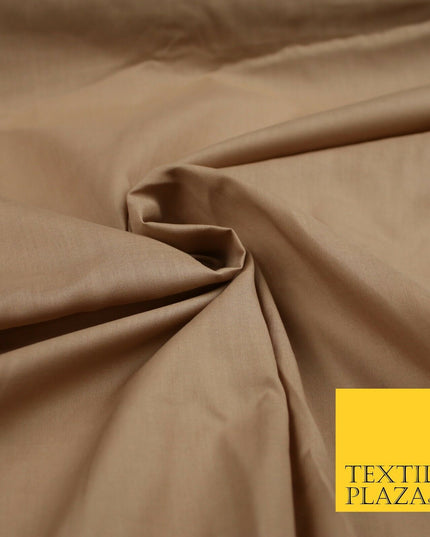 Plain Polycotton Fabric Dress Craft Lining Bunting Poly Cotton - OVER 30 COLOURS