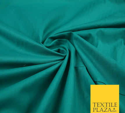 Plain Polycotton Fabric Dress Craft Lining Bunting Poly Cotton - OVER 30 COLOURS