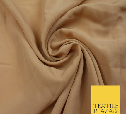 12 COLOURS Premium HEAVY Plain Dyed Chiffon Soft Georgette Sheer Dress Fabric