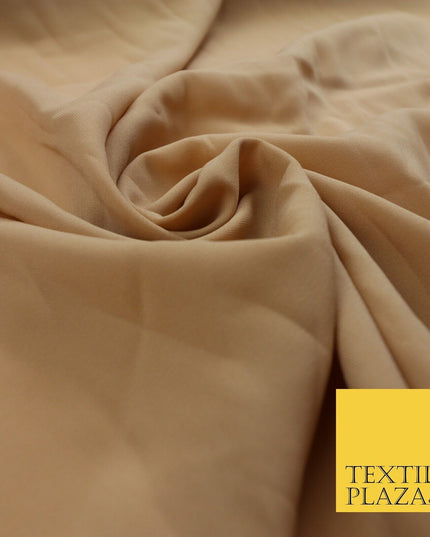 12 COLOURS Premium HEAVY Plain Dyed Chiffon Soft Georgette Sheer Dress Fabric