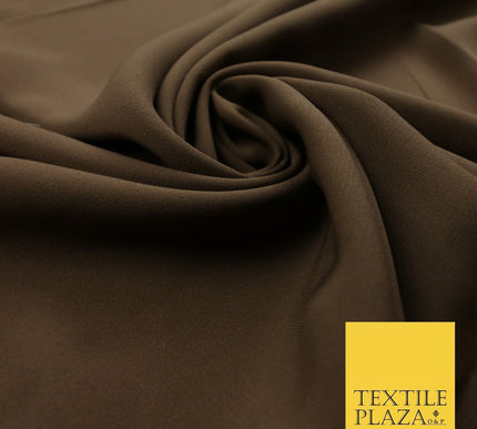 12 COLOURS Premium HEAVY Plain Dyed Chiffon Soft Georgette Sheer Dress Fabric