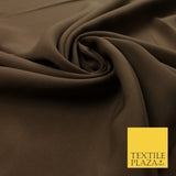 12 COLOURS Premium HEAVY Plain Dyed Chiffon Soft Georgette Sheer Dress Fabric