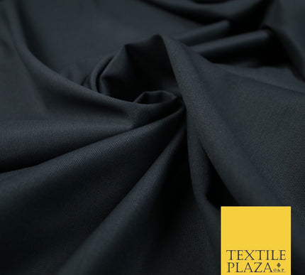 LUXURY HIGH QUALITY NAVY BLUE SUPERFINE120S PLAIN MEN'S SUITING FABRIC 59" 7474
