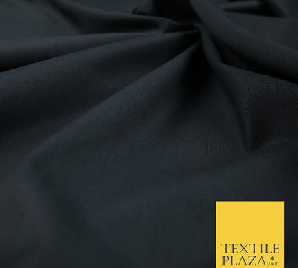LUXURY HIGH QUALITY NAVY BLUE SUPERFINE120S PLAIN MEN'S SUITING FABRIC 59" 7474