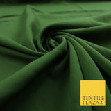 12 COLOURS Premium HEAVY Plain Dyed Chiffon Soft Georgette Sheer Dress Fabric