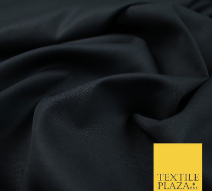LUXURY HIGH QUALITY NAVY BLUE SUPERFINE120S PLAIN MEN'S SUITING FABRIC 59" 7474