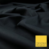 LUXURY HIGH QUALITY NAVY BLUE SUPERFINE120S PLAIN MEN'S SUITING FABRIC 59" 7474