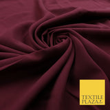 12 COLOURS Premium HEAVY Plain Dyed Chiffon Soft Georgette Sheer Dress Fabric